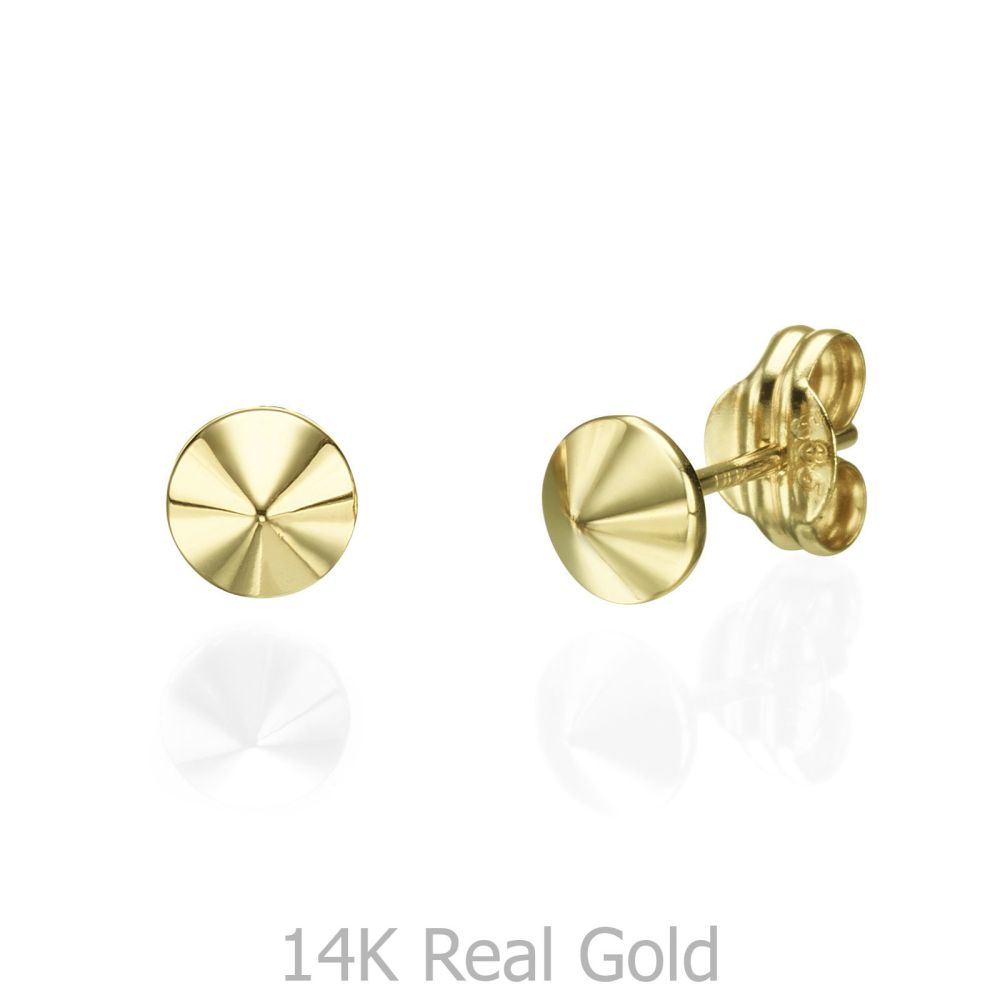 Women’s Gold Jewelry | 14K Yellow Gold Women's Earrings - Golden Point