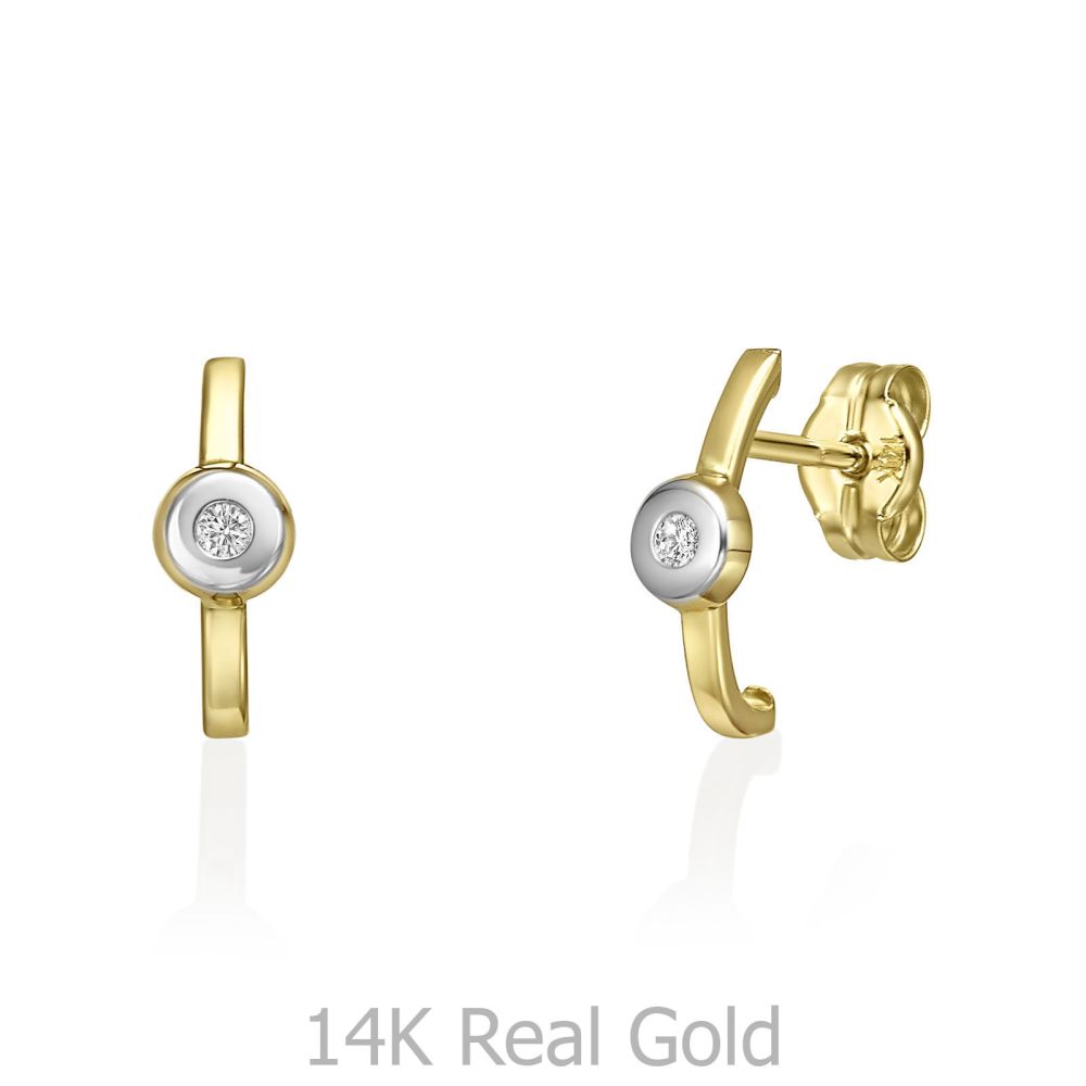 Women’s Gold Jewelry | 14K Yellow Gold Women's Earrings - Adele