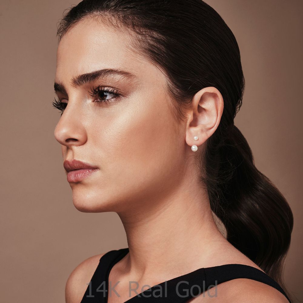 Women’s Gold Jewelry | 14K Yellow Gold Women's Earrings - Ariel & Neptune