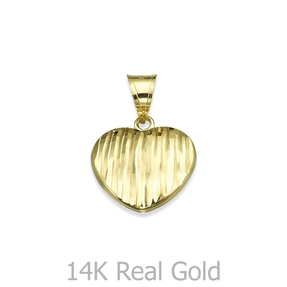 Women’s Gold Jewelry | Pendant in Yellow Gold - Winning Heart