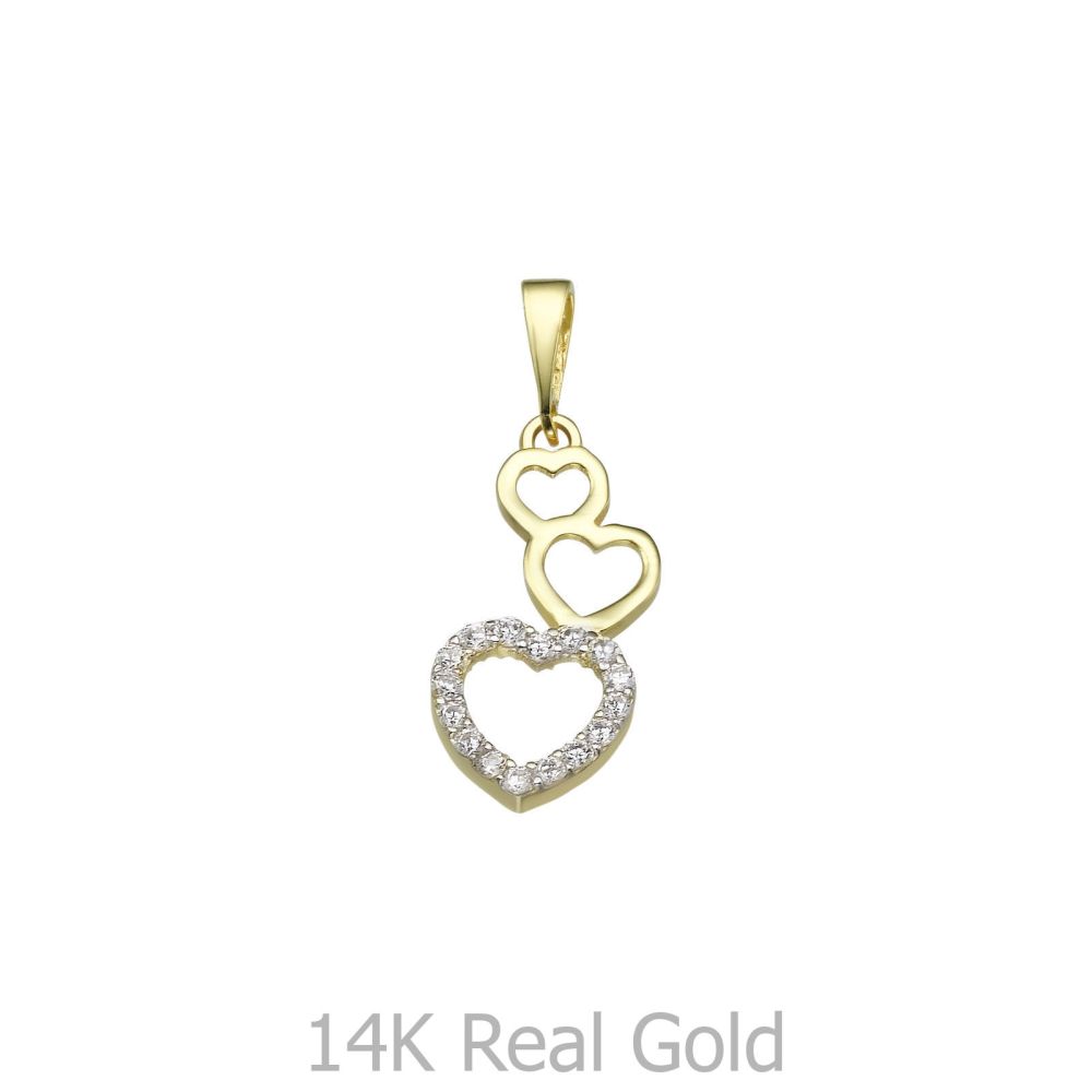 Women’s Gold Jewelry | Gold Pendant - Heart of Alma