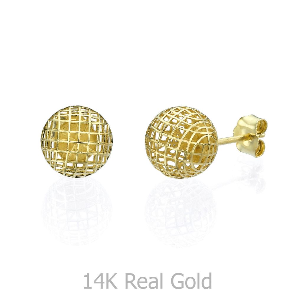 Women’s Gold Jewelry | Gold Stud Earrings - Circle of Orly