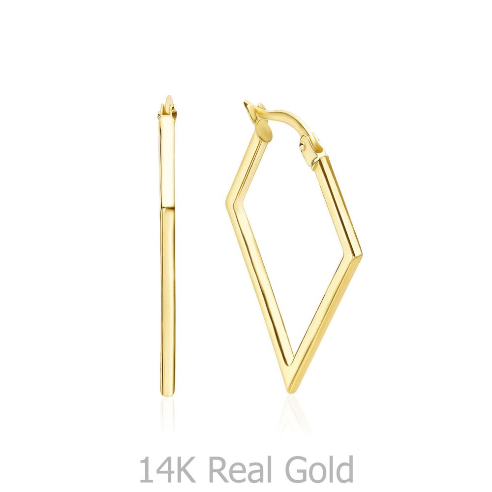 Women’s Gold Jewelry | 14K Yellow Gold Women's Earrings - Brazil
