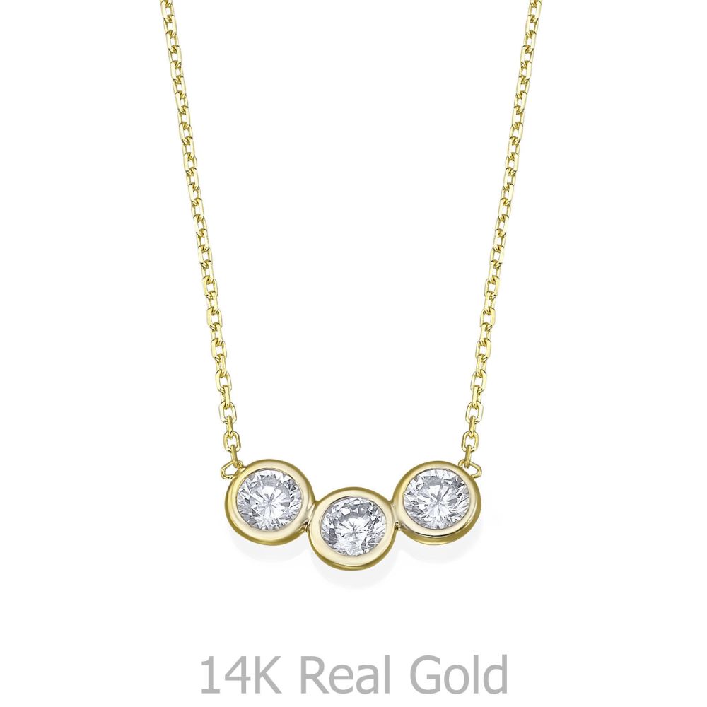 Women’s Gold Jewelry | 14k Yellow gold women's pandants - Arbel
