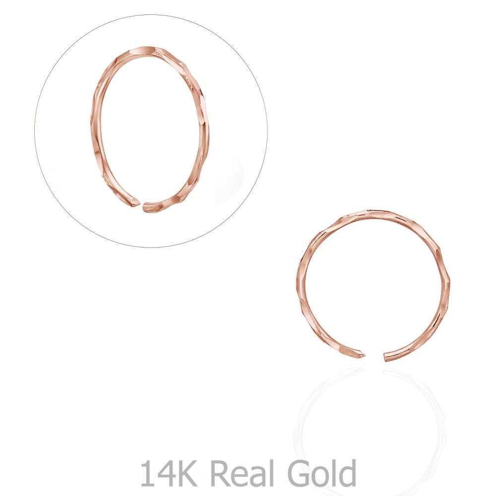 Piercing | Helix / Tragus Piercing in 14K Rose Gold - Small