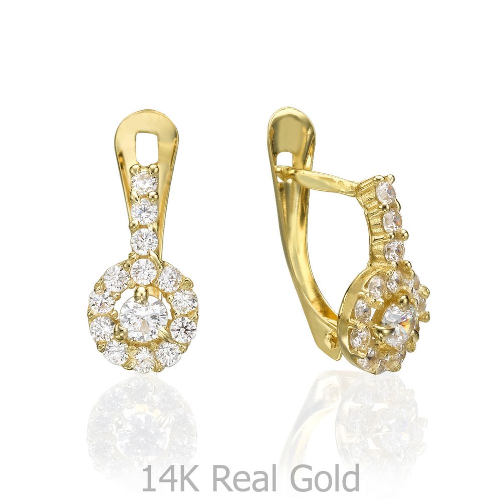 Sale | 14K Yellow Gold Women's Earrings -