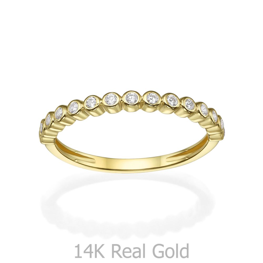 Women’s Gold Jewelry | Ring in 14K Yellow Gold - Balls & Stones