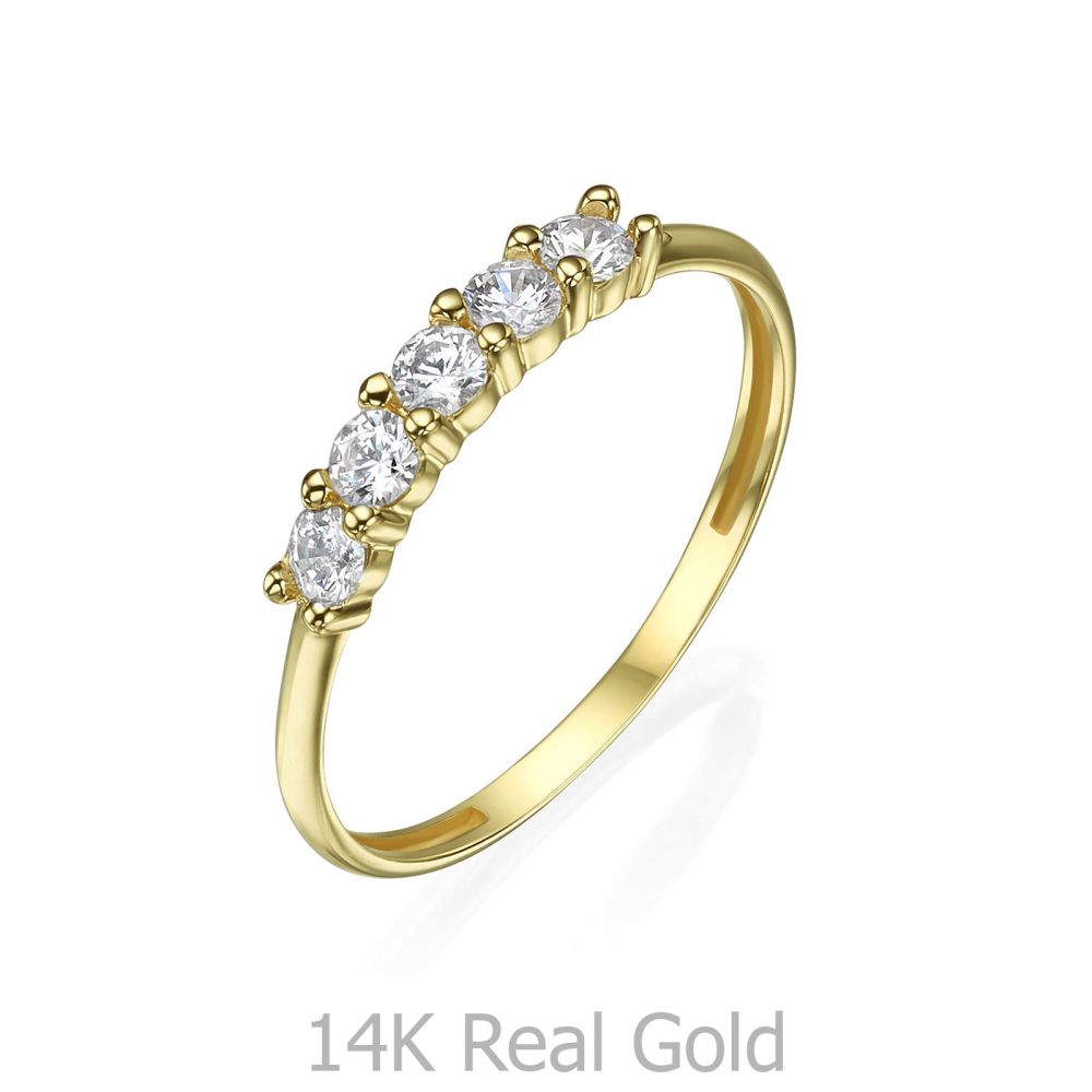 Women’s Gold Jewelry | Ring in 14K Yellow Gold - Sofia