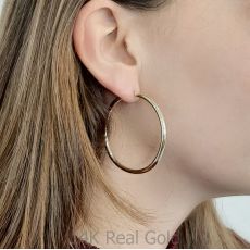 14K Yellow Gold Women's Earrings - XL