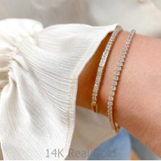 14K Yellow  Gold Women's Bracelets - Brock
