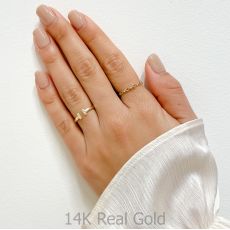 14K Yellow Gold Rings - Robin