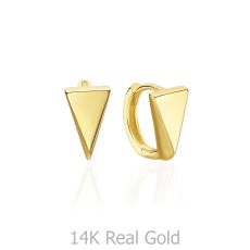 14K Yellow Gold Women's Earrings - London