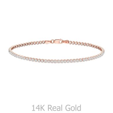 14K Yellow  Gold Women's Bracelets - Denver