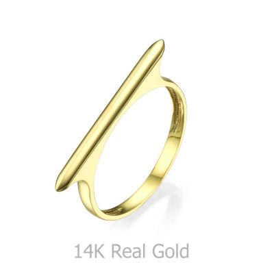 Ring in 14K Yellow Gold - Line
