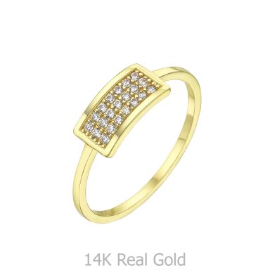 14K Yellow Gold Rings - Merlin